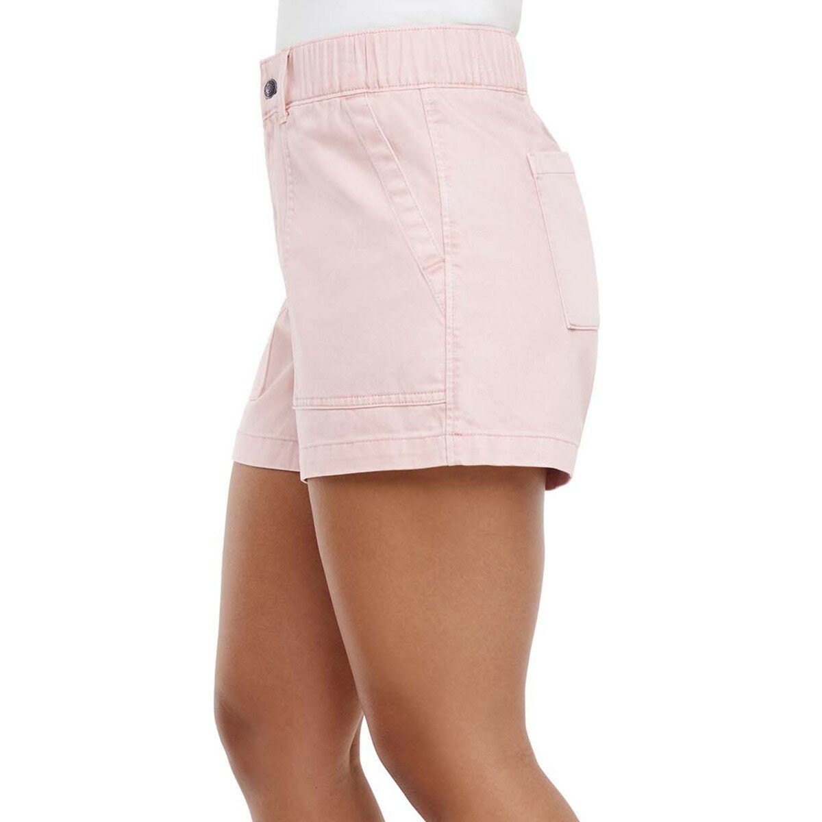 GAP 女鬆緊腰短褲 粉