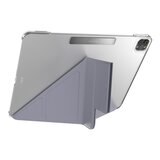 MAGEASY Facet 全方位支架透明背蓋保護套 iPad Pro 12.9吋 2022 M2 - 2018 阿拉斯加藍