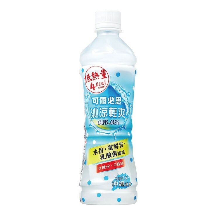 可爾必思 沁涼輕爽加鹽乳酸菌飲料 500毫升 X 24入