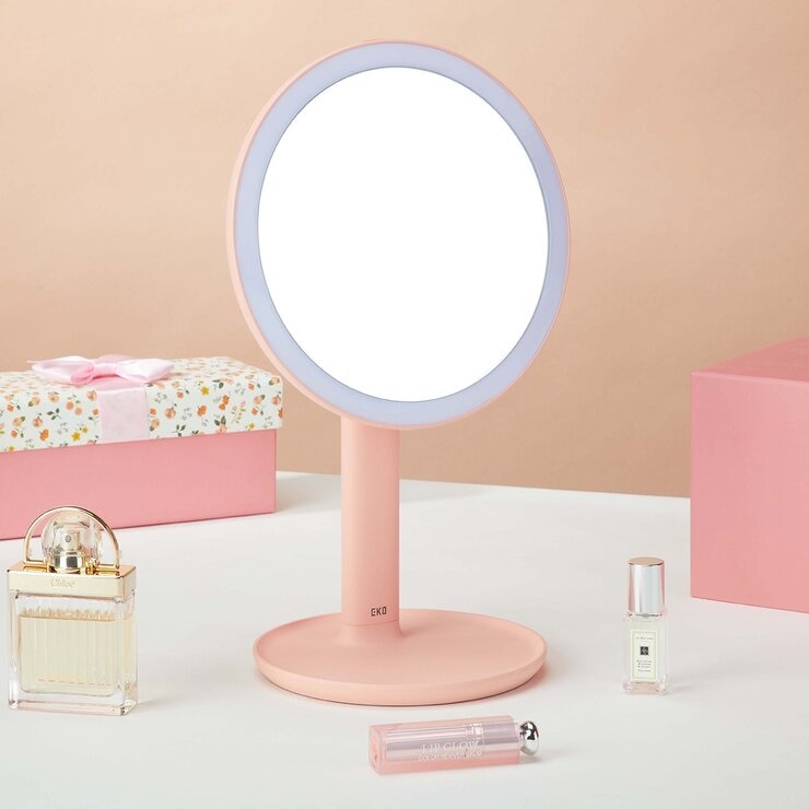 EKO iMira Mini 日光化妝鏡 EK5228 粉色