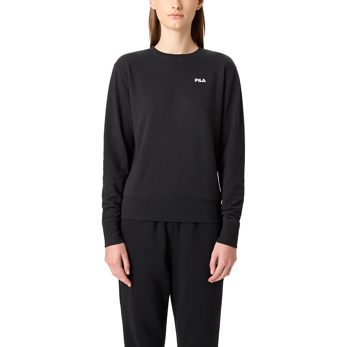 Fila 女圓領長袖上衣