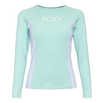 Roxy 女長袖衝浪防磨衣 水藍 M Roxy 女長袖衝浪防磨衣 水藍 M