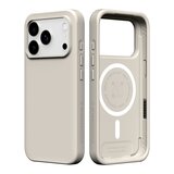 犀牛盾 iPhone 17 Pro SolidX (MagSafe兼容) 強化吸震緩衝防摔手機殼 + 9H 抗藍光鋼化玻璃保護貼 貝殼灰