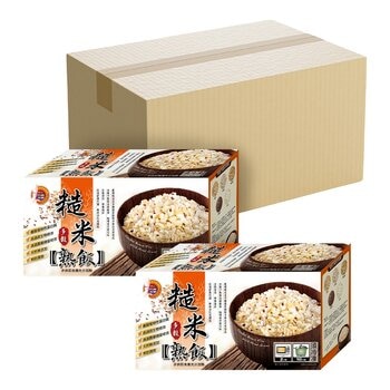 名廚美饌 冷凍糙米多穀熟飯 200公克 X 12包 X 2盒