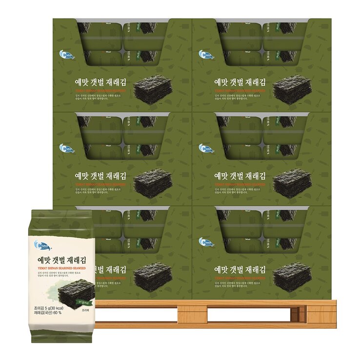 C-WEED SNACK 韓國鹽烤海苔 5公克 X 30入 X 72盒