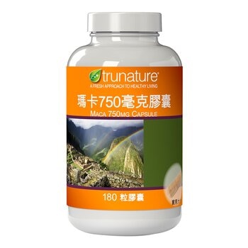 trunature 瑪卡750毫克膠囊 180粒