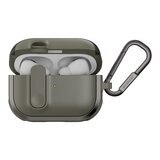 MAGEASY Odyssey 抗衝擊磁扣耳機殼 AirPods 1 & 2 金屬綠 MAGEASY Odyssey 抗衝擊磁扣耳機殼 AirPods 1 & 2 金屬綠