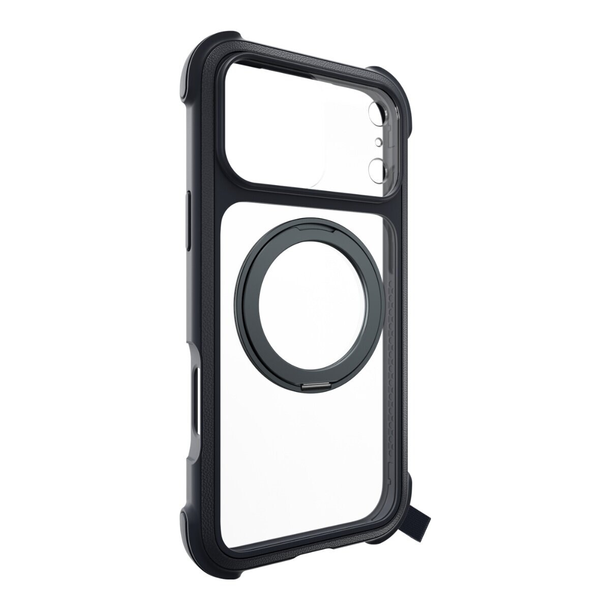 MAGEASY Odyssey Stand M 超軍規防摔磁吸支架手機殼 iPhone 17 Pro Max(皮革午夜) + 鏡頭保護貼Lenz(迷霧) + Vetro 9H 鋼化玻璃保護膜 MAGEASY Odyssey Stand M 超軍規防摔磁吸支架手機殼 iPhone 17 Pro Max(皮革午夜) + 鏡頭保護貼Lenz(迷霧) + Vetro 9H 鋼化玻璃保護膜