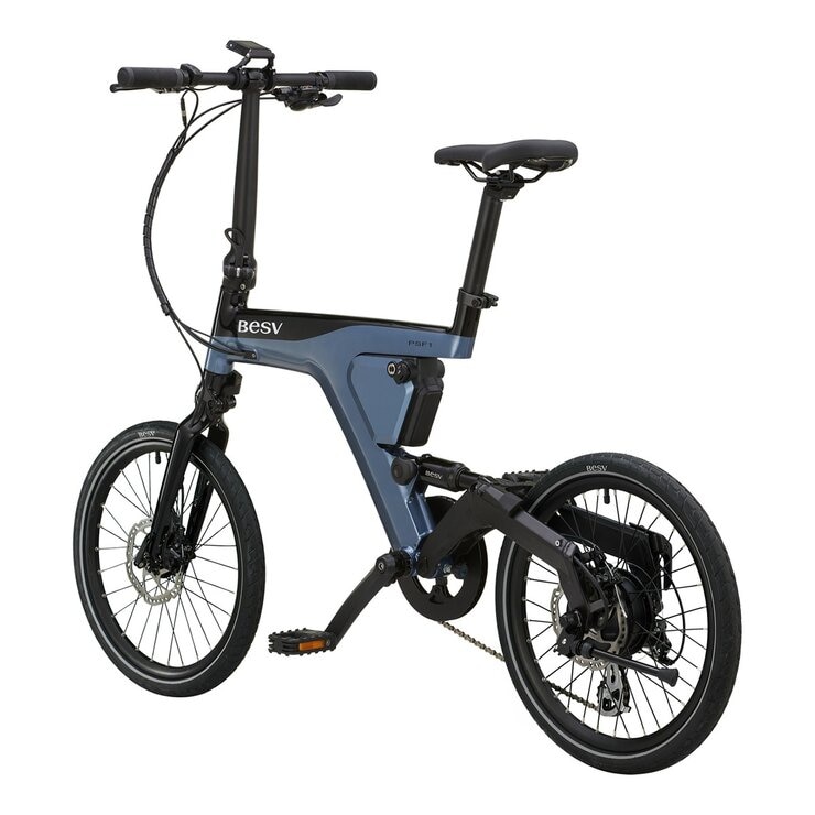 BESV 折疊電動輔助自行車 PSF1 灰藍色