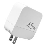 Soodatek PD 45W 雙孔高速充電器 2入 白 SHC1U1-PC45WH