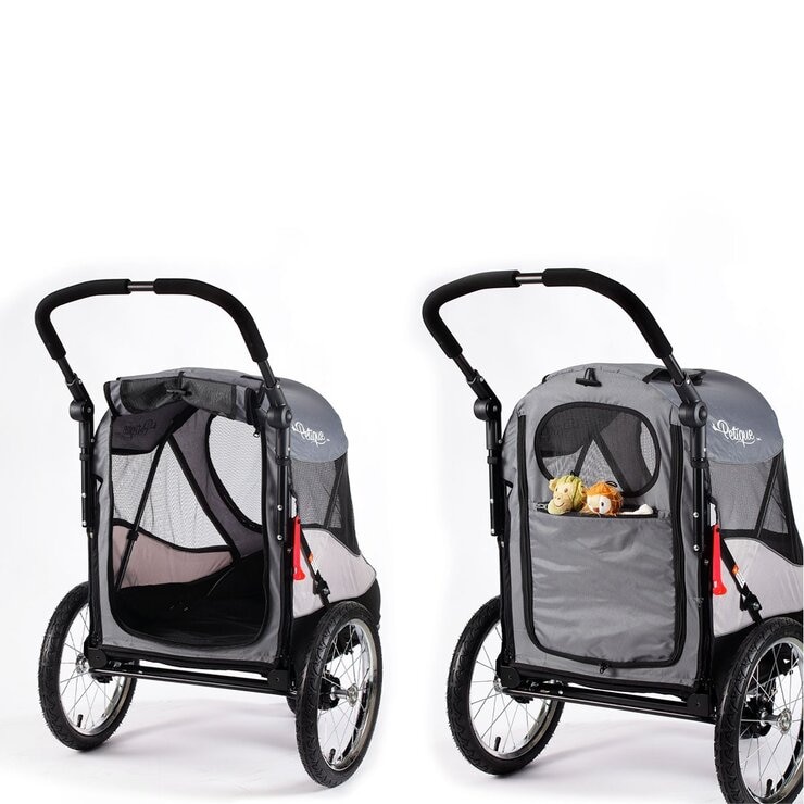 Petique Trailblazer Pet Jogger Space Gray
