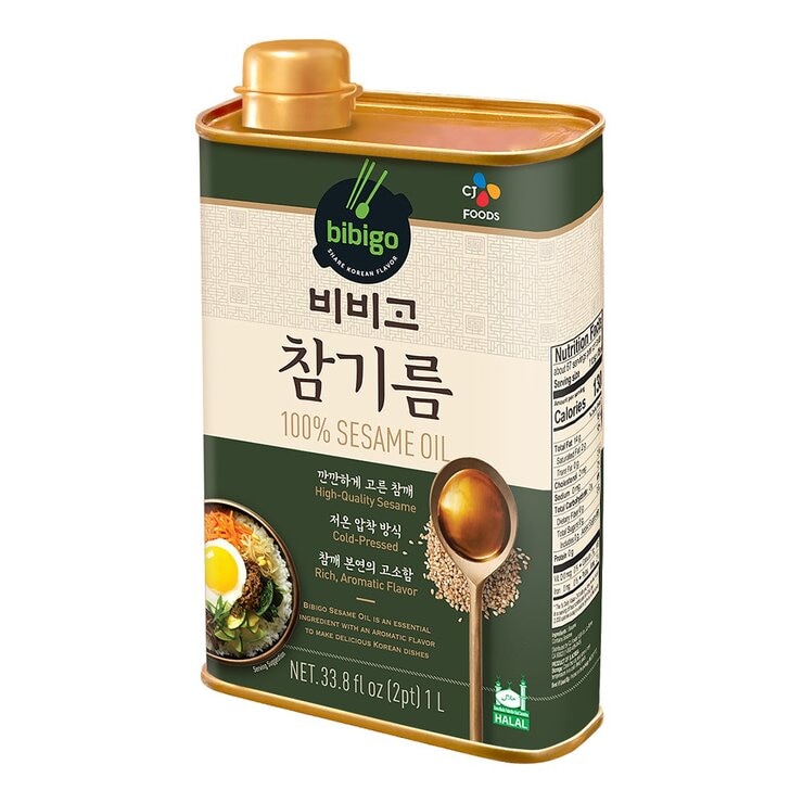 CJ Bibigo 芝麻油 1 公升