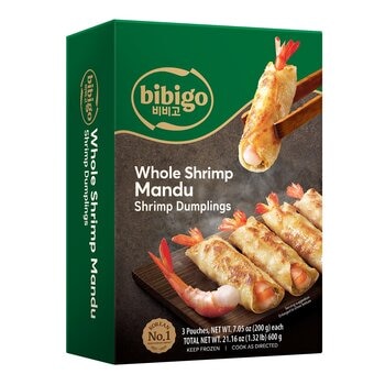 Bibigo 冷凍蝦煎餃 600公克