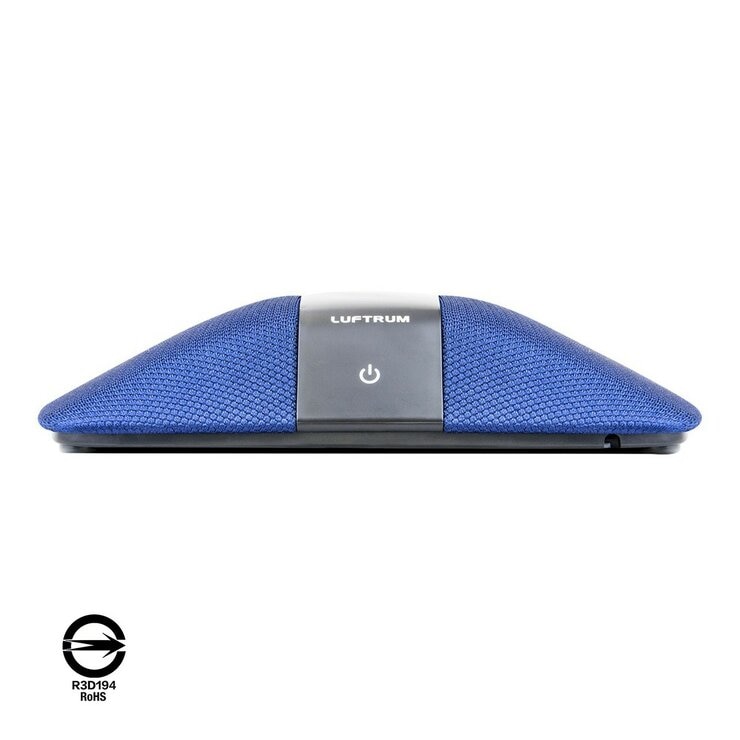 瑞際 可攜式車用空氣清淨機 C401A 全配組額外附加一個濾網 瑞典藍