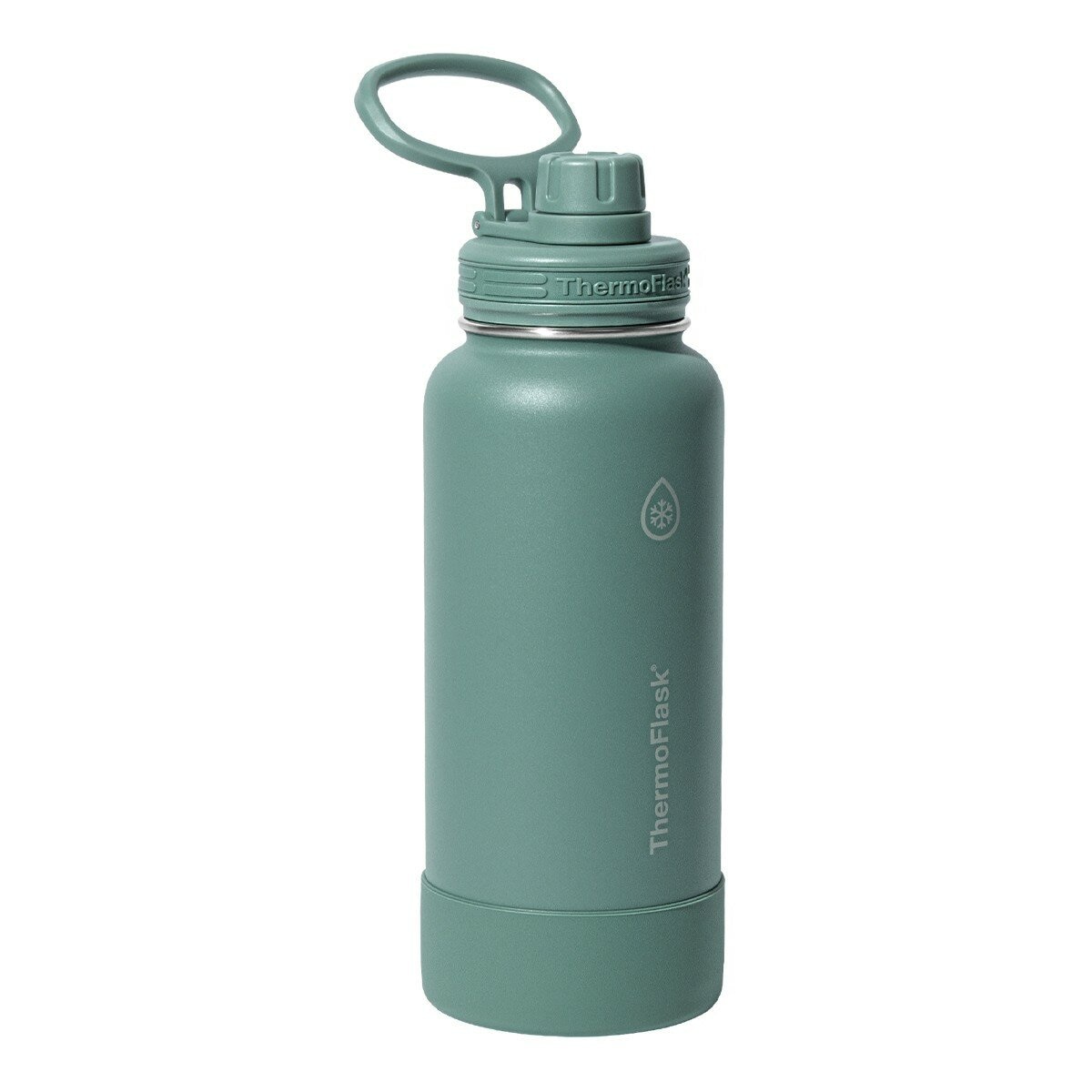 Thermoflask 不鏽鋼保冷保溫瓶 946毫升 X 2件組 海草綠+灰褐