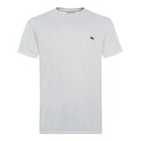 Lacoste 男純棉圓領短袖上衣 白