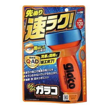 Soft99 GLA'CO 洗車前用免雨刷 120毫升 X 2入 Soft99 GLA'CO 洗車前用免雨刷 120毫升 X 2入