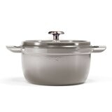 Tramontina 雙耳圓形鑄鐵鍋 含鋼頭鍋蓋 X 4件組 灰