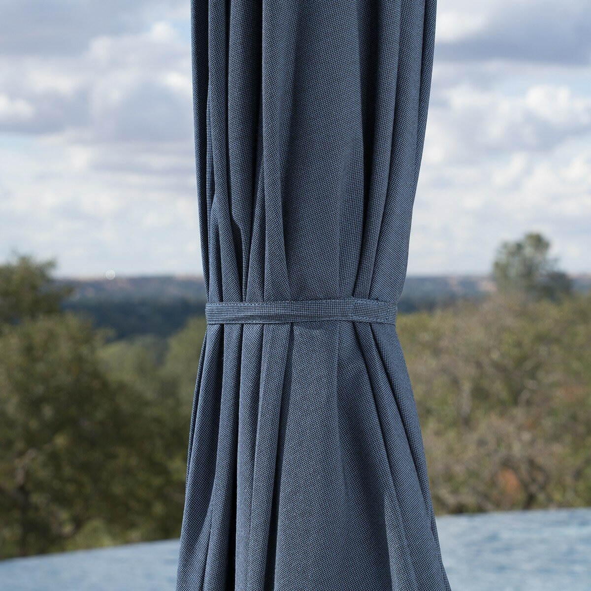 Sunvilla 10呎 戶外遮陽傘 藍色