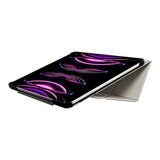 MAGEASY Lift 增高支架保護殼 適用於 iPad Air 13吋 2025 M3 / 2024 M2 & iPad Pro 12.9吋 2022 M2 - 2018 星光灰