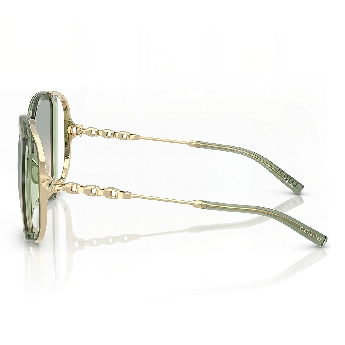 COACH 太眼眼鏡 0HC8423U 58902C 綠色