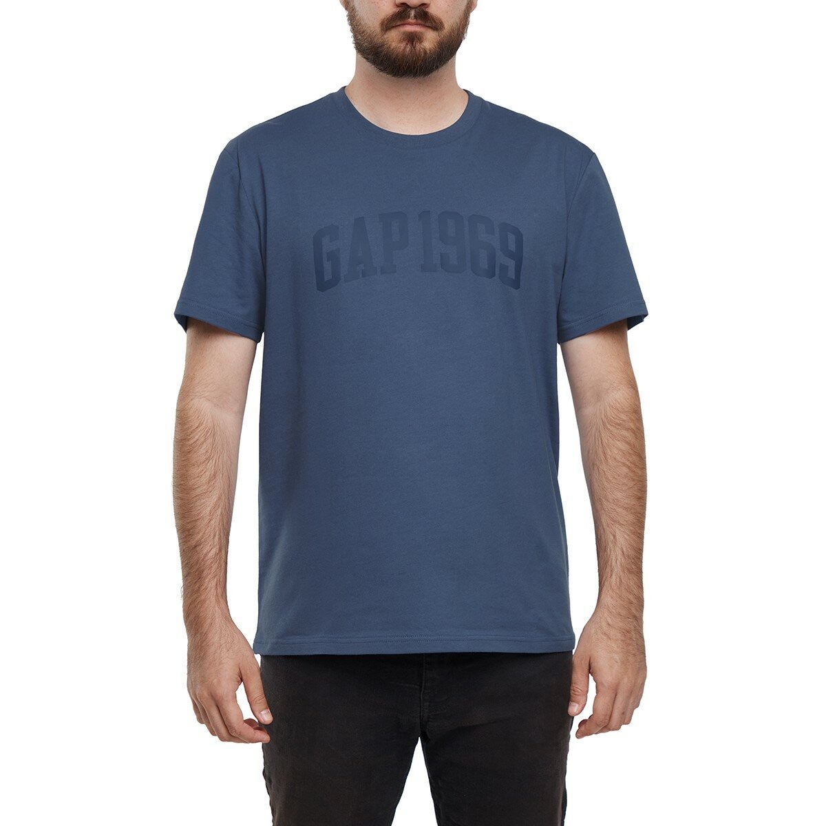 GAP 男短袖Logo上衣