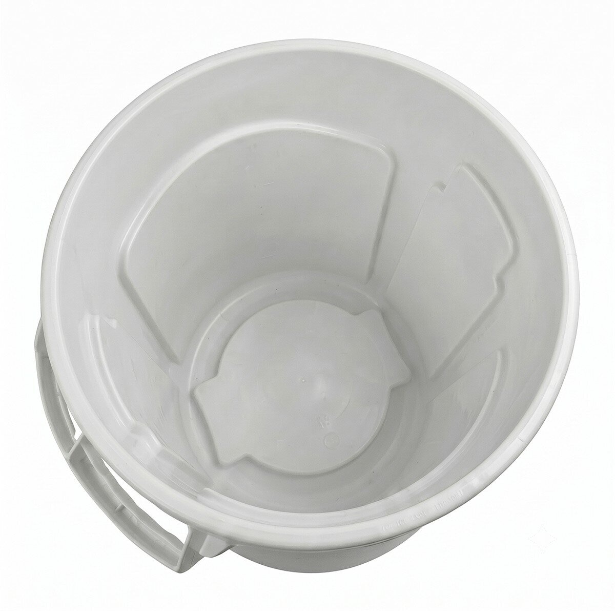 Rubbermaid Commercial Products BRUTE 加侖桶含蓋 20 加侖 白色
