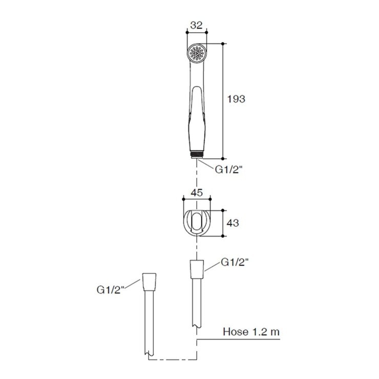 Kohler 多功能沖洗器 Kohler 多功能沖洗器