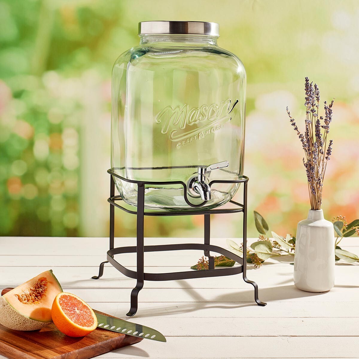 Mason Craft & More 玻璃飲料桶 11公升 Costco 好市多線上購物