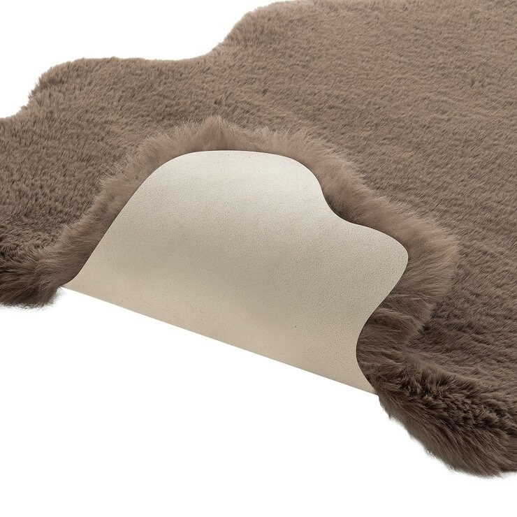 Mon Chateau 仿毛皮地墊 60公分 X 99公分 咖啡