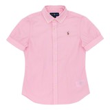Polo Ralph Lauren 女童短袖襯衫 粉紅 14