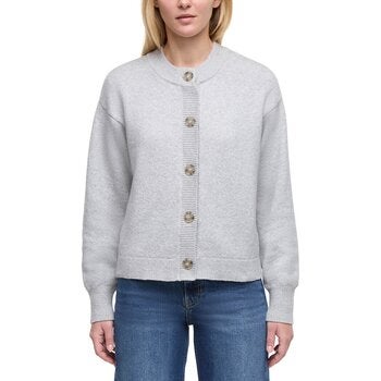 Banana Republic 女圓領鈕扣開襟衫 灰 L