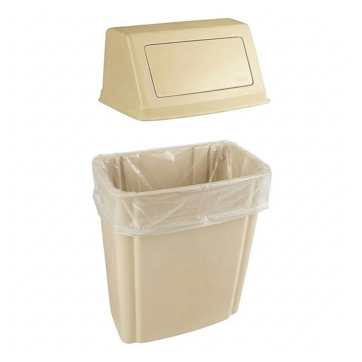 Rubbermaid Commercial Products 靠牆壁掛式垃圾桶 Rubbermaid Commercial Products 靠牆壁掛式垃圾桶