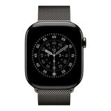 Apple Watch Series 11 GPS + 行動網路 46公釐 石瓦色鈦金屬錶殼 附石瓦色米蘭式錶環 M/L Apple Watch Series 11 GPS + 行動網路 46公釐 石瓦色鈦金屬錶殼 附石瓦色米蘭式錶環 M/L