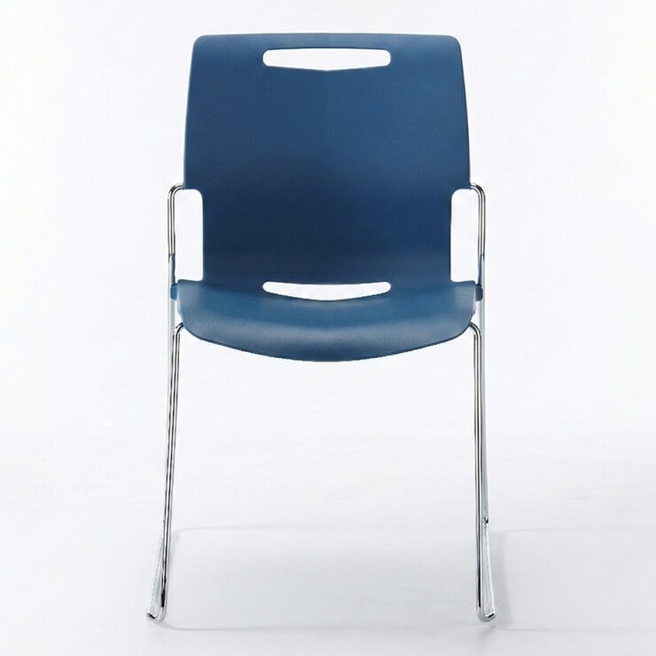 Musical Chairs Cache 可堆疊辦公椅 藍