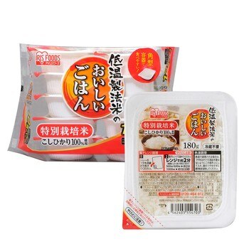 Iris Foods 微波白飯 180公克 X 10入 Iris Foods 微波白飯 180公克 X 10入