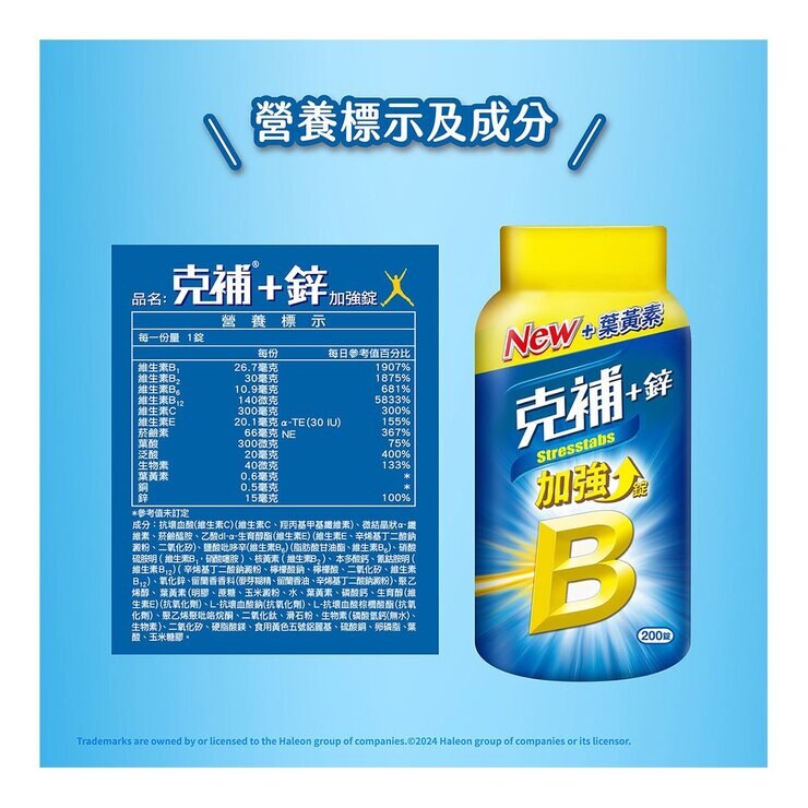 Stresstabs Plus Zinc 200-Tablet