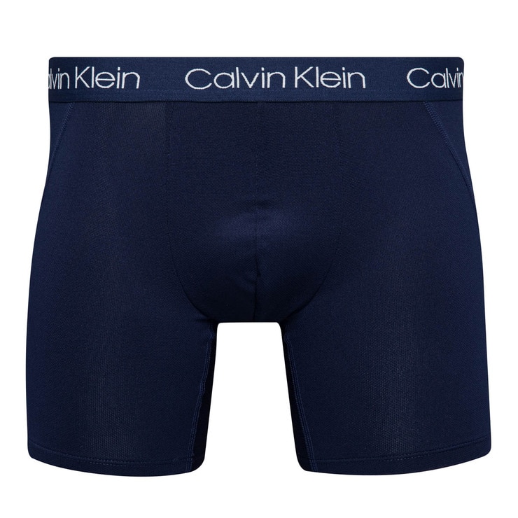 Calvin Klein 男彈性內褲 3入組 藍色組 M