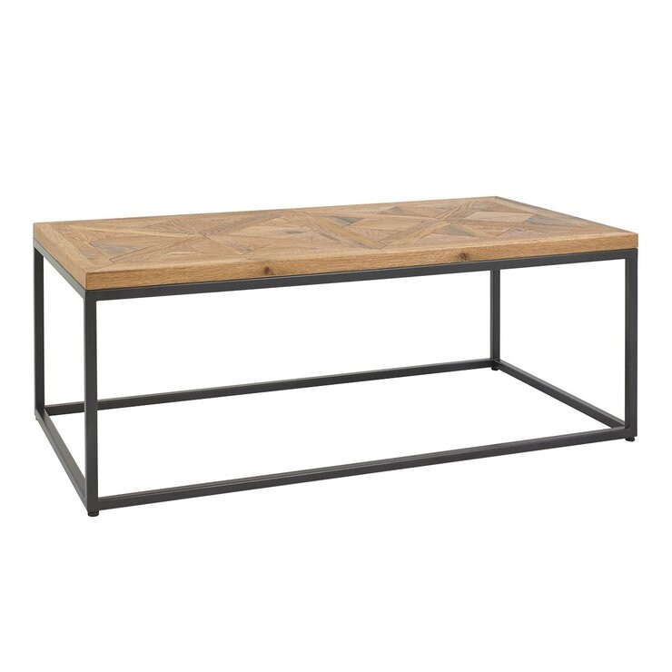 Bentley Designs Coffee Table Light Brown 114 cm