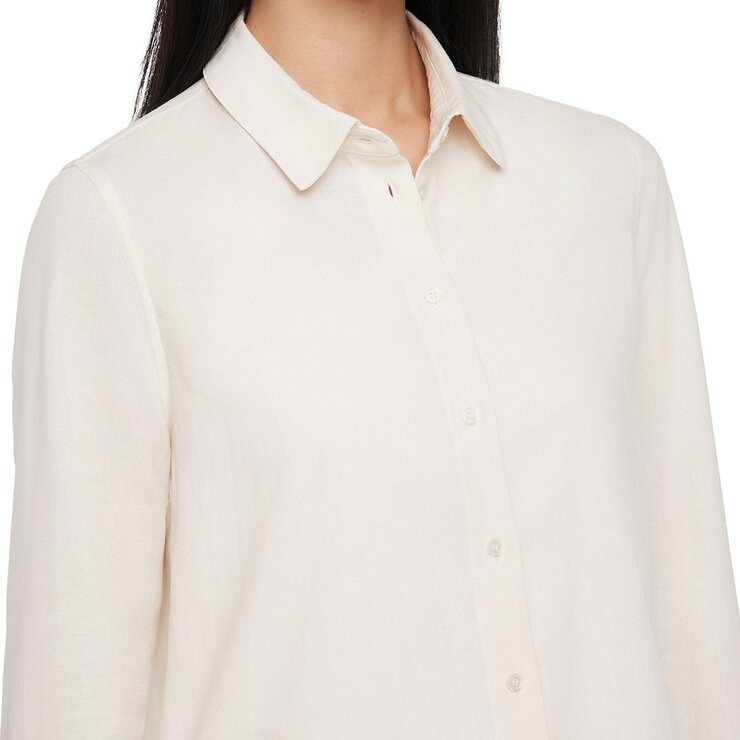 Banana Republic 女長袖襯衫 白
