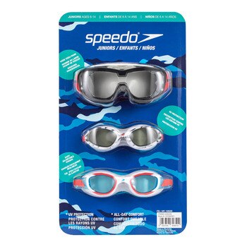Speedo 青少年泳鏡3入組 Speedo 青少年泳鏡3入組