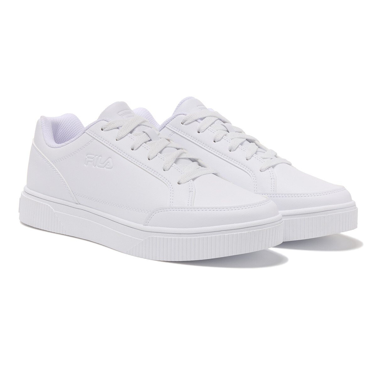 Fila 女休閒運動鞋 白 & 白 US 9