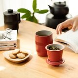 陸寶 合意蓋杯 3件組 禪風黑
