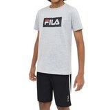 Fila 兒童短袖運動三件組 黑色