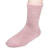 Nakai 女裏起毛止滑保暖襪 2入組 黑+粉
