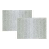 Riviera Home 浴室地墊 2入組 43公分 X 60公分 綠