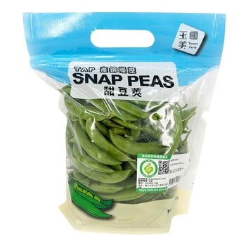 產銷履歷甜豆莢 600公克