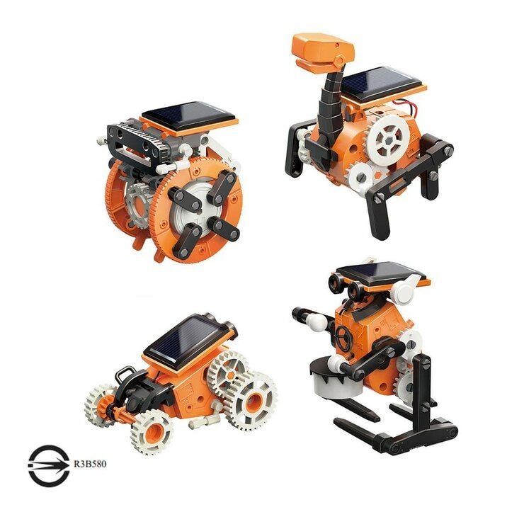 Pro'sKit 寶工 淘氣小8 太陽能機器人組 附手鉗 / 8歲以上 Pro'sKit 寶工 淘氣小8 太陽能機器人組 附手鉗 / 8歲以上