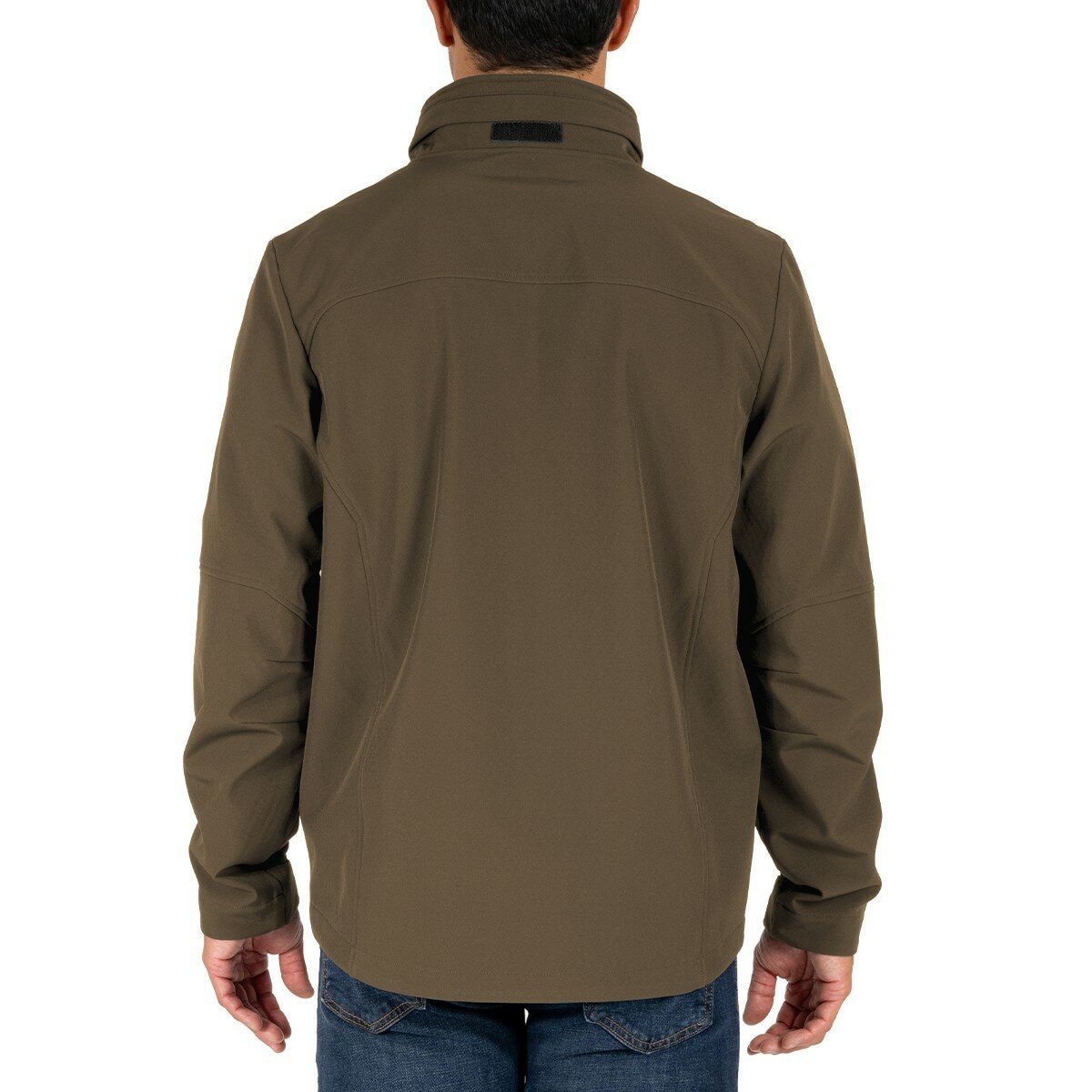 Gerry 男防風軟殼外套 棕