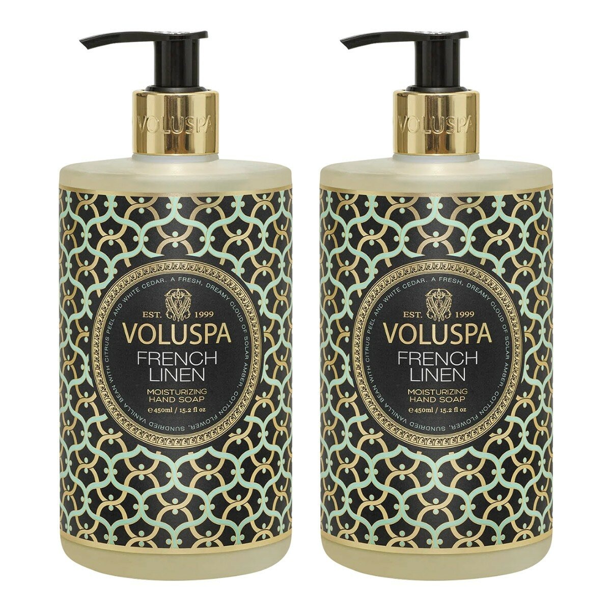 VOLUSPA 法國亞麻 洗手液 450毫升 X 2入組